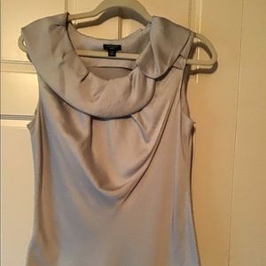 Ann Taylor Silver Top